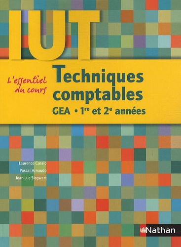 Techniques Comptables Iut Gea 1e Et 2e Années