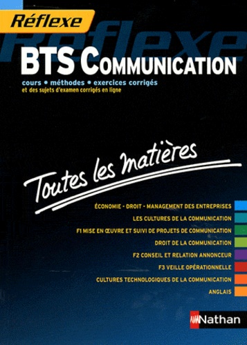 Toutes Les Matières Bts Communication