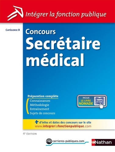 Concours Secrétaire Médical - Catégorie B