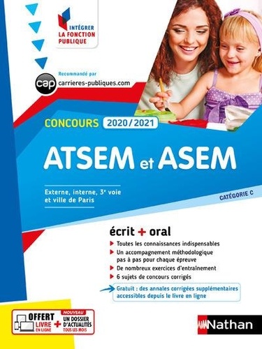 Atsem Et Asem - Concours Externe, Interne, 3e Voie Et Ville De Paris