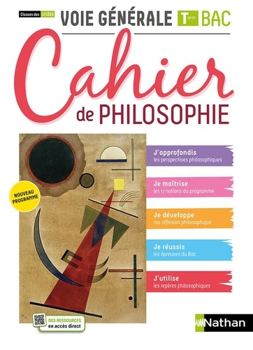 Cahier De Philosophie Classes Des Lycées Voie Générale Tle Bac