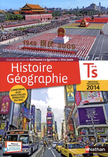 Histoire Géographie Tle S - Livre De L'élève - Edition 2014