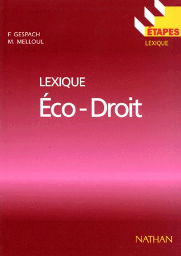 Lexique, Éco-Droit