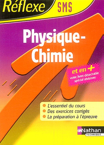 Physique Chimie Tle Sms - Avec Un Livret Détachable : Conseils Pour L'épreuve Et Formules À Retenir