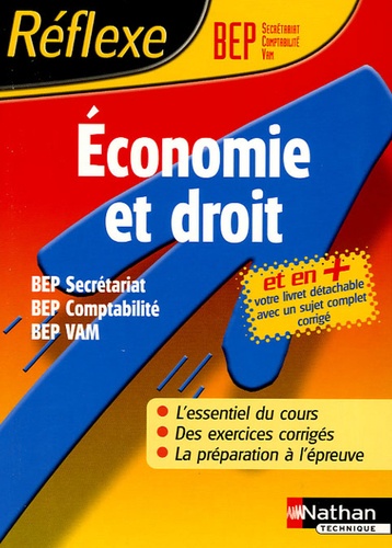 Economie Et Droit Bep Secrétariat Comptabilité Vam