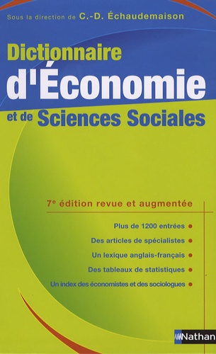 Dictionnaire D'economie Et De Sciences Sociales