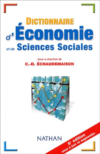 Dictionnaire D'economie Et De Sciences Sociales - 5ème Édition