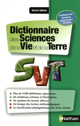 Dictionnaire Des Sciences De La Vie Et De La Terre