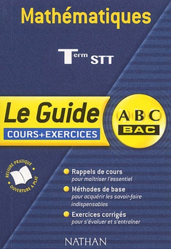 Mathématiques Terminale Stt