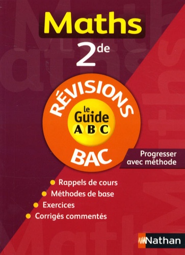 Mathématiques 2e - Révisions