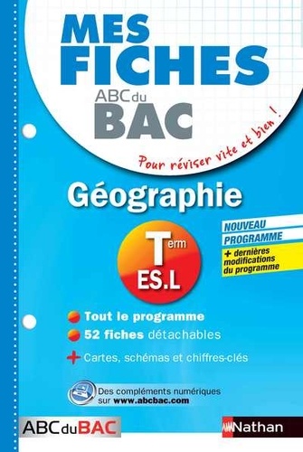 Géographie Tles Es L