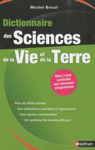 Dictionnaire Des Sciences De La Vie Et De La Terre