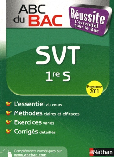 Sciences De La Vie Et De La Terre 1e S - Programme 2011