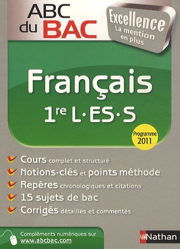 Français 1e L-Es-S - Programme 2011