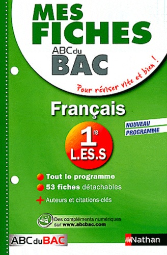Français 1e L Es S