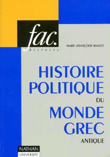Histoire Politique Du Monde Grec Antique