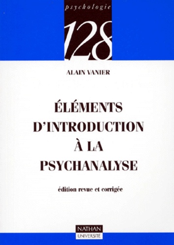 Eléments D'introduction À La Psychanalyse
