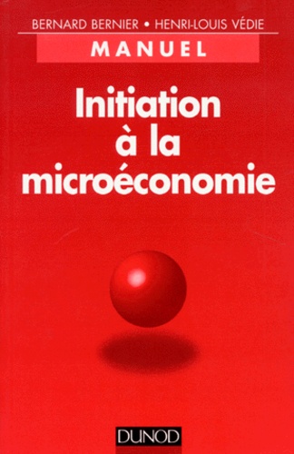 Initiation À La Microéconomie