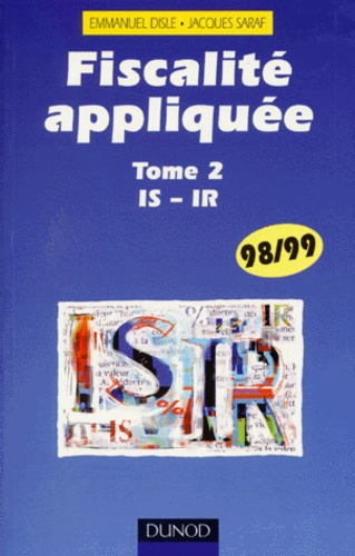 Fiscalite Appliquee - Tome 2, Edition 1998-1999