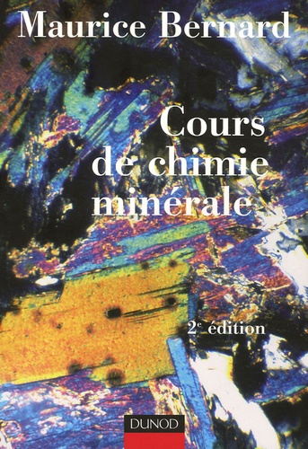 Cours De Chimie Minérale
