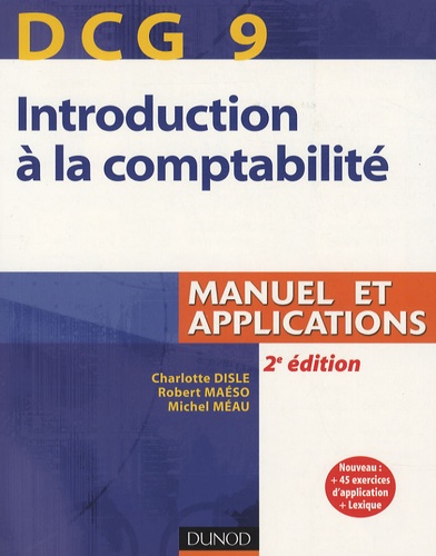 Introduction À La Comptabilité Dcg 9 - Manuel Et Applications