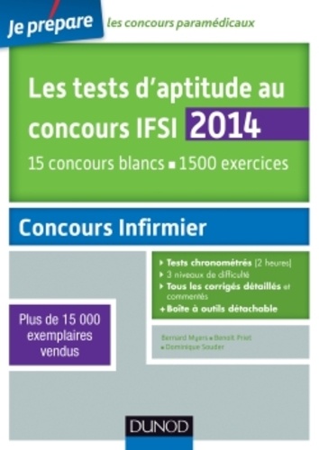 Les Tests D'aptitude Au Concours Ifsi - 15 Concours Blancs, 1500 Exercices