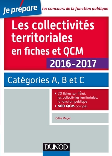 Les Collectivités Territoriales En Fiches Et Qcm