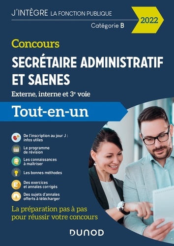 Concours Secrétaire Administratif Et Saenes - Externe, Interne Et 3e Voie, Catégorie B