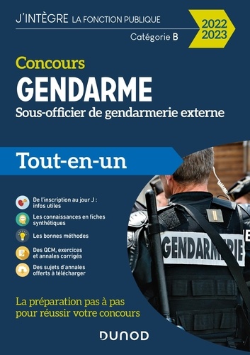Concours Gendarme Sous-Officier De Gendarmerie Externe - Tout-En-Un
