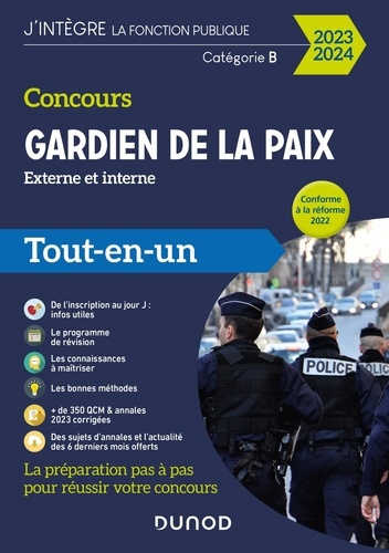 Concours Gardien De La Paix Externe Et Interne Catégorie B