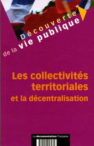 Les Collectivités Territoriales Et La Décentralisation