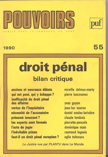 Pouvoirs 55