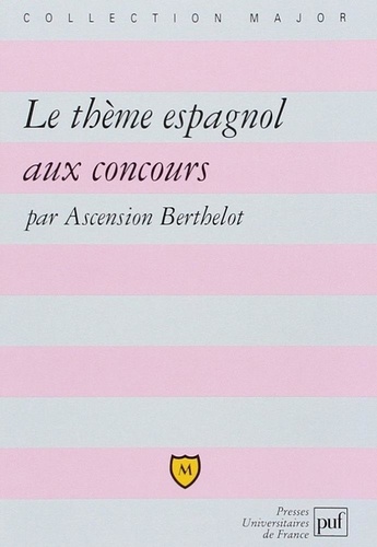Le Thème Espagnol Aux Concours