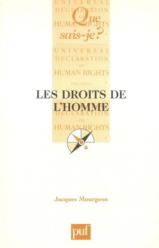 Les Droits De L'homme - Que Sais-Je 8e édition