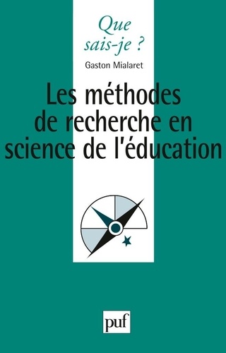 Méthodes De Recherche En Science De L'éducation