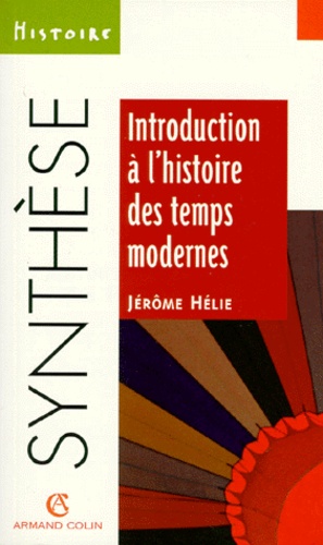 Introduction À L'histoire Des Temps Modernes