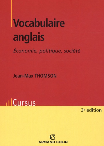 Vocabulaire Anglais - Economie, Politique, Société