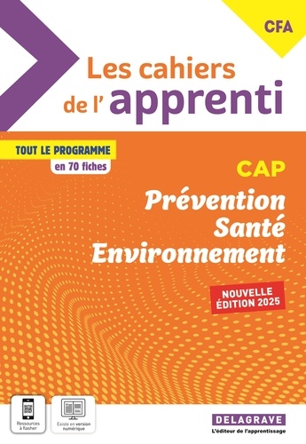 Prévention Santé Environnement Cap - Les Cahiers De L'apprenti