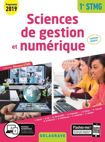 Sciences De Gestion Et Numérique 1re Stmg - Edition 2019