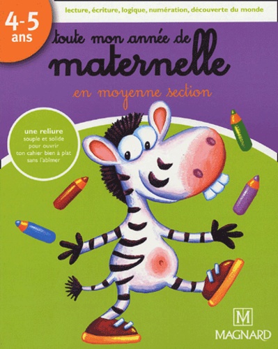 Toute Mon Année De Maternelle En Moyenne Section - 4-5 Ans