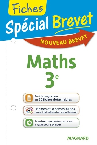 Maths 3e Spécial Brevet Fiches