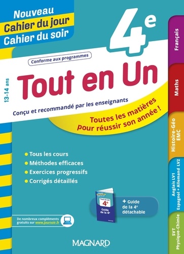 Tout En Un 4e - Edition 2020