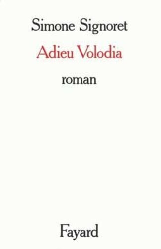 Adieu, Volodia