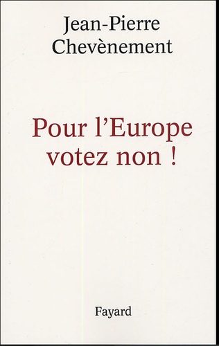 Pour L'europe Votez Non !