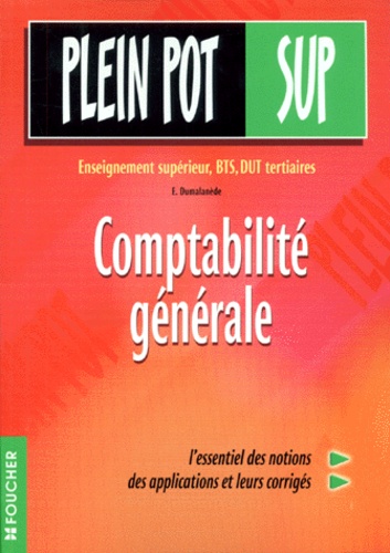 Comptabilité Générale - Enseignement Supérieur, Bts, Dut Tertiaires