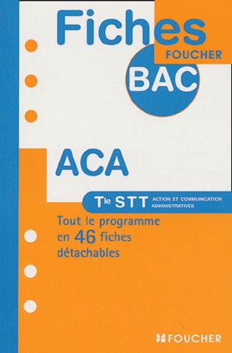 Action Et Communication Administratives Terminale Stt