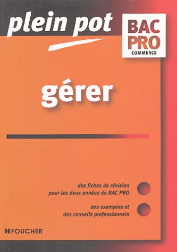 Gérer Bac Pro Commerce