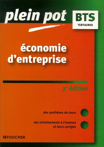 Economie D'entreprise - Bts, Dut Tertiaires