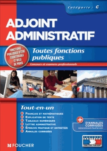 Adjoint Administratif - Catégorie C - Toutes Fonctions Publiques