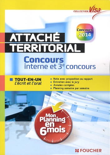 Attaché Territorial - Concours Interne Et 3e Concours